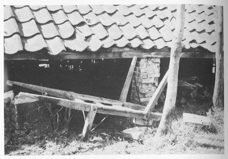 Trockenscheunen - bis auf den Rundteil verfallen